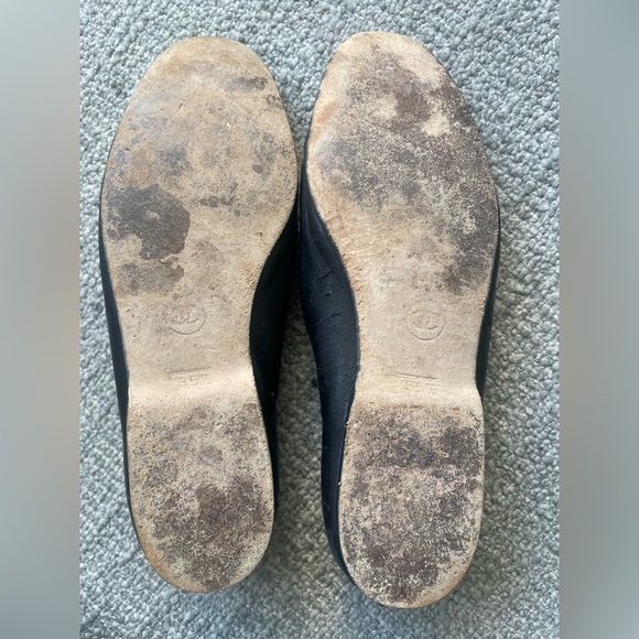 CHANEL Vintage Woman’s Black Lambskin Loafers - Picture 11 of 14